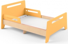 Ліжко дитяче розсувне IndigoWood Slide orange